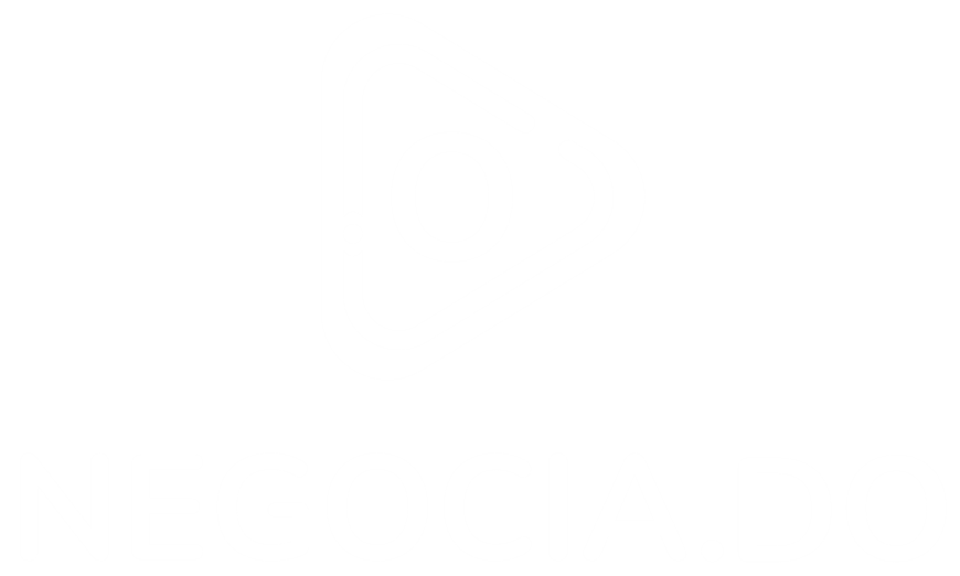 negociado logo blanco vertical